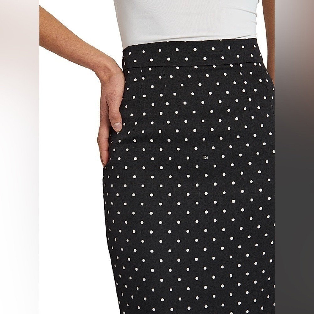 Liz Claiborne Black & White Polka Dot Skirt